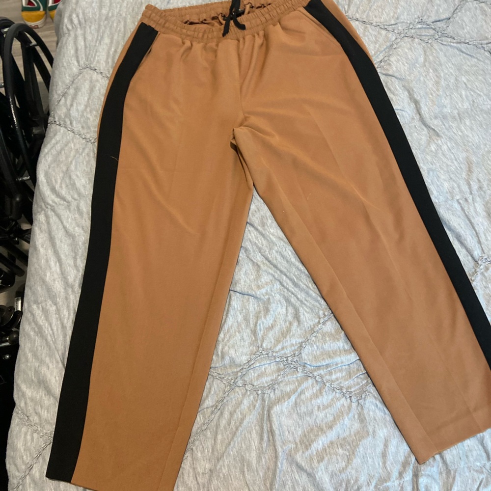 Lane Bryant 16- cute casual khaki pants EUC